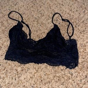 Black bralette